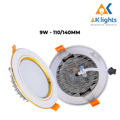 Âm Trần Đế Đúc Viền Vàng 9W